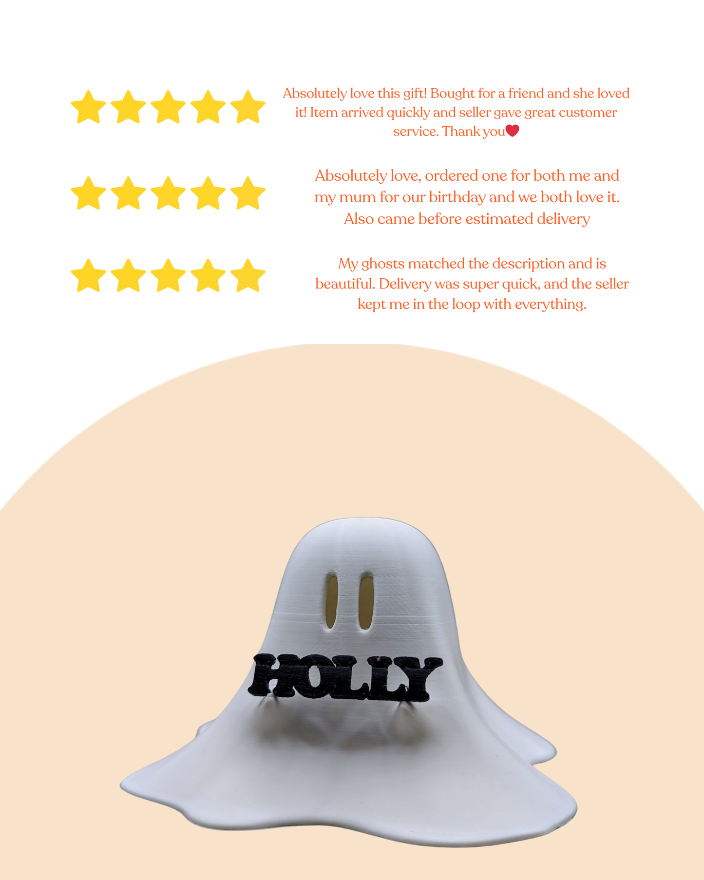 Custom Name Ghost